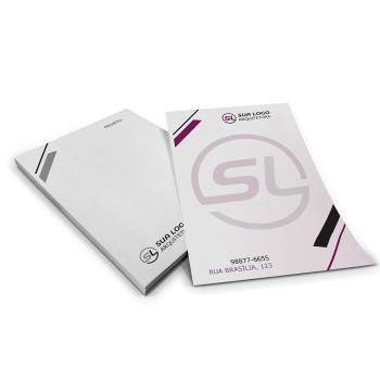 PAPEL TIMBRADO APERGAMINHADO 150G 150X210MM Colorido frente e verso - 500 un.