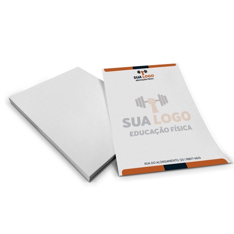 PAPEL TIMBRADO APERGAMINHADO 150G 150X210MM Colorido frente - 250 un.