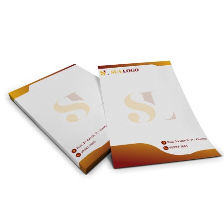 PAPEL TIMBRADO APERGAMINHADO 150G 210X300MM Colorido frente e verso - 250 un.