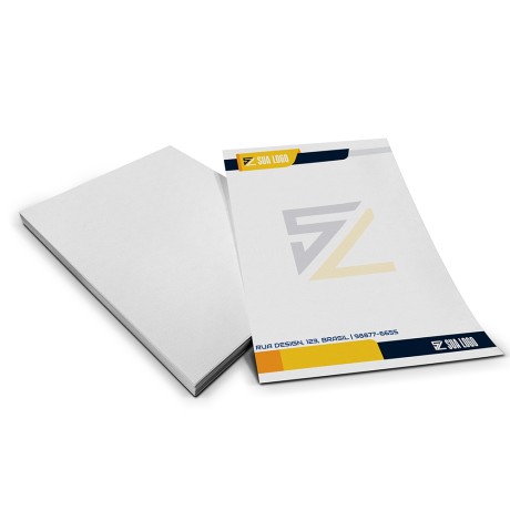 PAPEL TIMBRADO APERGAMINHADO 150G 210X300MM Colorido frente - 10000 un.