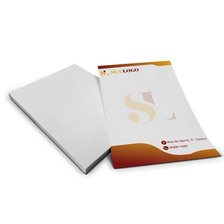 PAPEL TIMBRADO APERGAMINHADO 150G 210X300MM Colorido frente - 250 un.