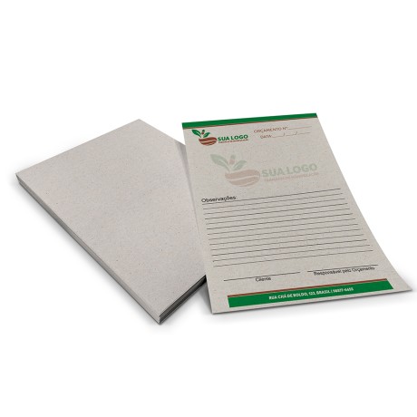 PAPEL TIMBRADO RECICLATO 90G 150X210MM