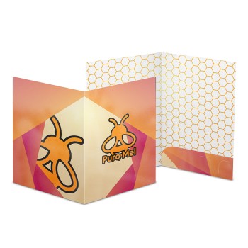 PASTAS COUCHÊ 250G BOLSA ESPECIAL VERNIZ UV TOTAL FRENTE Colorido frente e verso - 1000 un.