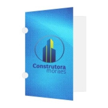 PASTAS COUCHÊ 275G ORELHA VERNIZ UV TOTAL FRENTE Colorido frente - 5 un.