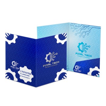 PASTAS COUCHÊ 300G BOLSA COLADA LAM FOSCA FR E HOTSTAMPING FR Colorido frente e verso - 250 un.