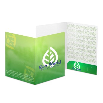 PASTAS COUCHÊ 300G BOLSA ESPECIAL VERNIZ UV TOTAL FRENTE Colorido frente e verso - 1000 un.