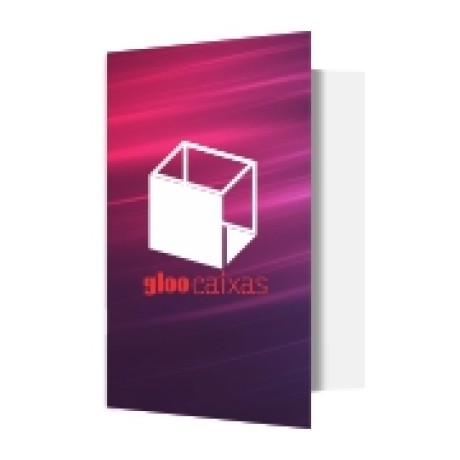 PASTAS COUCHÊ 300G VINCO LAM FOSCA FR E HOTSTAMPING FR Colorido frente - 100 un.