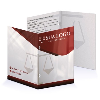 PASTAS SUPREMO 250G ORELHA VERNIZ UV TOTAL FRENTE Colorido frente e preto e branco verso - 500 un.