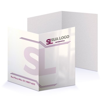 PASTAS SUPREMO 250G VINCO LAMINAÇÃO BRILHO Colorido frente - 10 un.