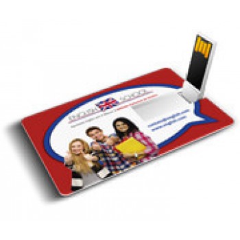PEN CARD 8GB CARTÃO 85X54MM 8GB Colorido frente e verso - 1 un.