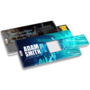 PEN CARD 8GB MINI 60X30MM 8GB RETRÁTIL Colorido frente e verso - 10 un.