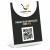 PLACA DE QR CODE PIX ACRÍLICO 3MM 150X210MM