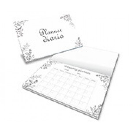 PLANNER 52 FOLHAS 150X210MM Colorido frente - 10 un.