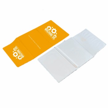 PORTA DOCUMENTOS TRIPLO AMARELO Preto e branco frente - 3000 un.