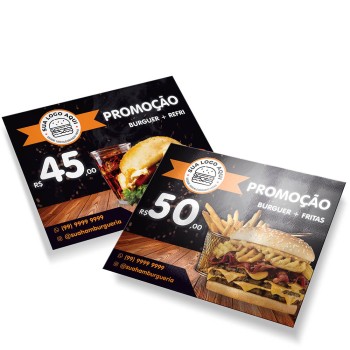 POSTAIS COUCHÊ 250G VERNIZ UV TOTAL F 180X147MM Colorido frente e verso - 3000 un.