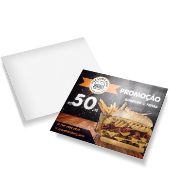 POSTAIS COUCHÊ 250G VERNIZ UV TOTAL F 180X147MM Colorido frente - 3000 un.