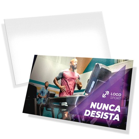 POSTAIS COUCHÊ 250G VERNIZ UV TOTAL F 180X98MM Colorido frente - 5000 un.