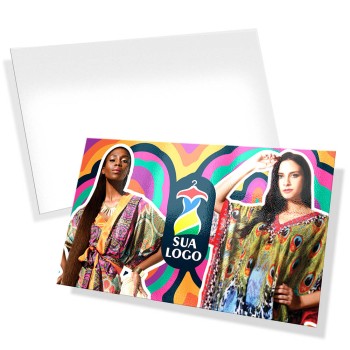 POSTAIS COUCHÊ 250G VERNIZ UV TOTAL F 90X147MM Colorido frente - 5000 un.