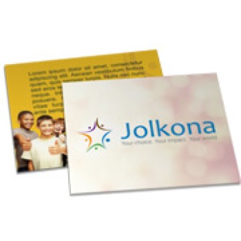 POSTAIS COUCHÊ 275G SEM VERNIZ 182X153MM Colorido frente e verso - 100 un.