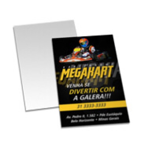 POSTAIS COUCHÊ 275G SEM VERNIZ 91X153MM Colorido frente - 100 un.