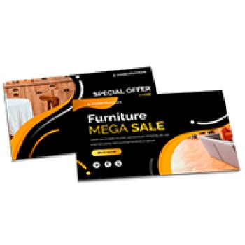 POSTAIS COUCHÊ 300G HOT STAMPING LAM FOSCA FV E HOTSTAMPING FR 182X102MM Colorido frente e verso - 50 un.