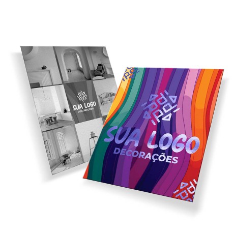 POSTAIS COUCHÊ 300G LAM FOSCA FRENTE E VERNIZ LOCAL FRENTE 180X147MM Colorido frente e preto e branco verso - 1000 un.