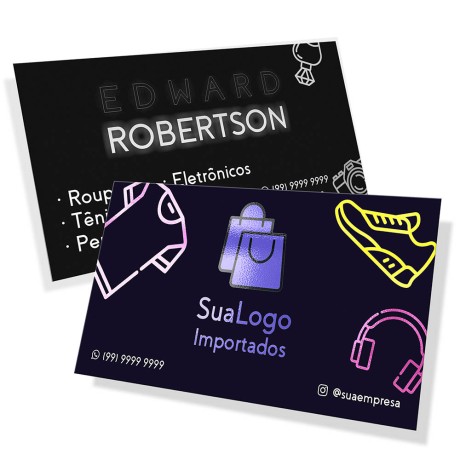 POSTAIS COUCHÊ 300G LAM FOSCA FRENTE E VERNIZ LOCAL FRENTE 180X98MM Colorido frente e preto e branco verso - 1000 un.