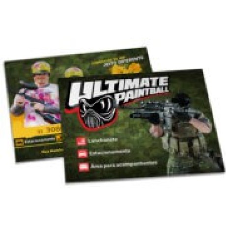 POSTAIS COUCHÊ 300G LAMINAÇÃO BRILHO LAM BRILHO FRENTE 182X153MM Colorido frente e verso - 50 un.