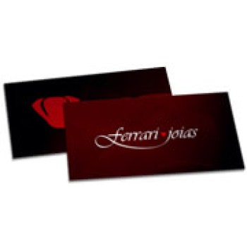 POSTAIS COUCHÊ 300G LAMINAÇÃO FOSCA LAM FOSCA FRENTE 182X102MM Colorido frente e verso - 50 un.