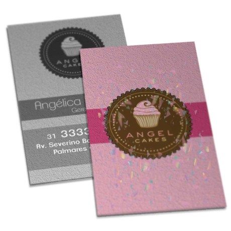 POSTAIS COUCHÊ 300G LAMINAÇÃO HOLOGRÁFICA LAM HOLOGRÁFICA FRENTE 91X153MM Colorido frente e preto e branco verso - 50 un.