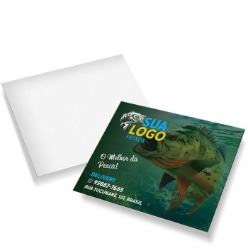 POSTAIS COUCHÊ 300G SEM VERNIZ 180X147MM Colorido frente - 2000 un.