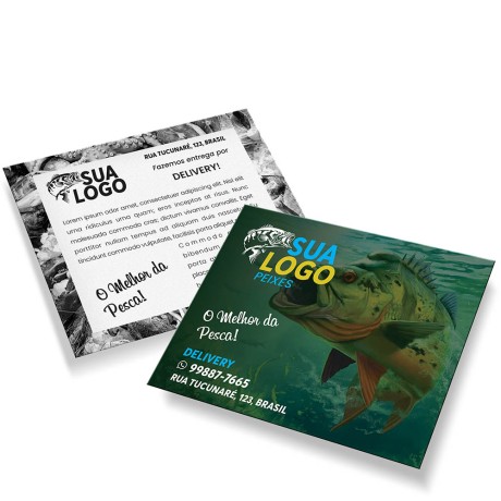 POSTAIS COUCHÊ 300G SEM VERNIZ 180X147MM Colorido frente e preto e branco verso - 2000 un.