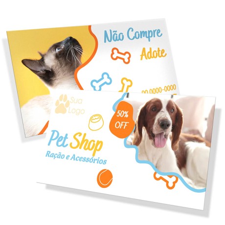 POSTAIS COUCHÊ 300G SEM VERNIZ 180X98MM Colorido frente e verso - 5000 un.