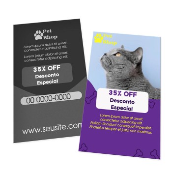 POSTAIS COUCHÊ 300G SEM VERNIZ 90X147MM Colorido frente e preto e branco verso - 5000 un.