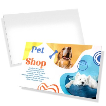 POSTAIS COUCHÊ 300G VERNIZ UV TOTAL FRENTE 180X98MM Colorido frente - 1000 un.