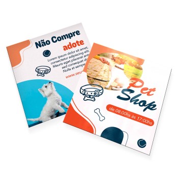 POSTAIS COUCHÊ 300G VERNIZ UV TOTAL FRENTE 90X98MM Colorido frente e verso - 3000 un. POSTAIS COUCHÊ 300G VERNIZ UV TOTAL FRENTE 90X98MM Colorido frente e verso - 3000 un.