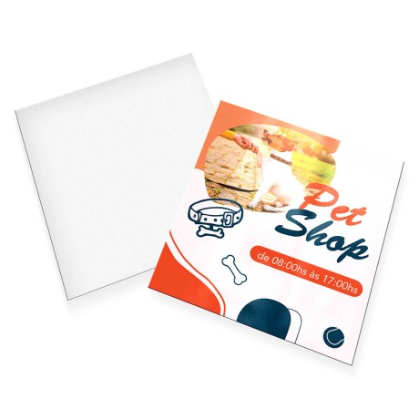 POSTAIS COUCHÊ 300G VERNIZ UV TOTAL FRENTE 90X98MM Colorido frente - 3000 un.