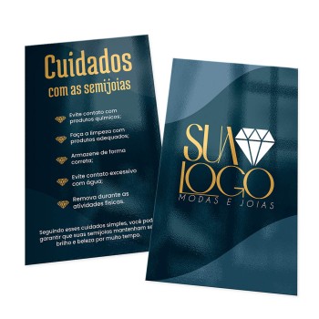 POSTAIS COUCHÊ 300G VERNIZ UV TOTAL FRENTE E VERSO 90X147MM Colorido frente e verso - 1000 un.