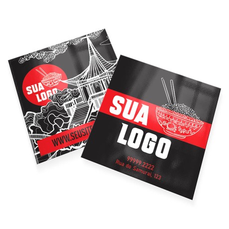 POSTAIS COUCHÊ 300G VERNIZ UV TOTAL FRENTE E VERSO 90X98MM Colorido frente e verso - 1000 un.