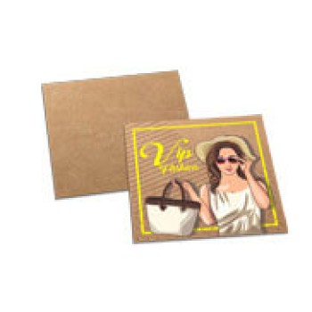 POSTAIS KRAFT 250G SEM LAMINAÇÃO E SEM VERNIZ SEM VERNIZ COM TINTA BRANCA 91X102MM