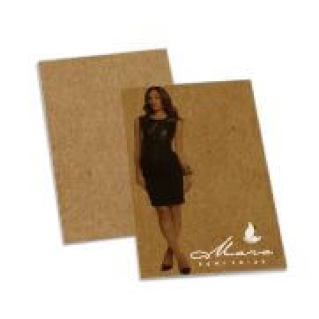 POSTAIS KRAFT 250G SEM LAMINAÇÃO E SEM VERNIZ SEM VERNIZ COM TINTA BRANCA 91X153MM Colorido frente - 50 un.