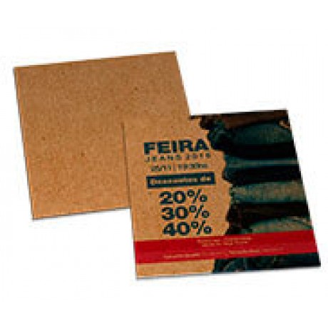 POSTAIS KRAFT 250G SEM VERNIZ 180X98MM Colorido frente - 1000 un.
