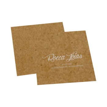 POSTAIS KRAFT 250G SEM VERNIZ 180X98MM Preto e branco frente - 50 un.