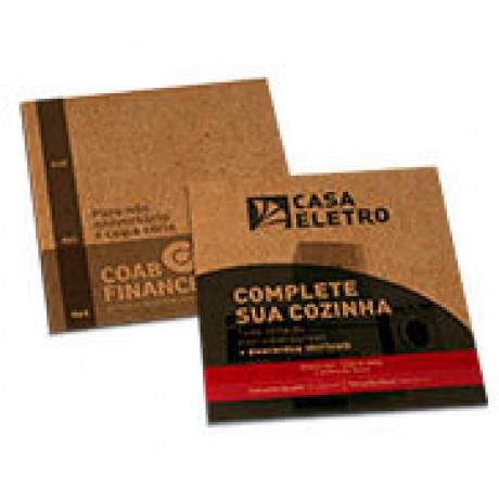 POSTAIS KRAFT 250G SEM VERNIZ 91X102MM Colorido frente e preto e branco verso - 500 un.
