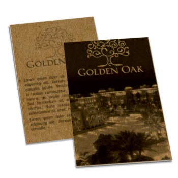 POSTAIS KRAFT 250G SEM VERNIZ 91X102MM Preto e branco frente e verso - 50 un.