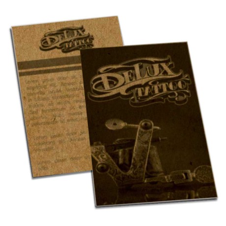 POSTAIS KRAFT 250G SEM VERNIZ 91X102MM Preto e branco frente e verso - 250 un.