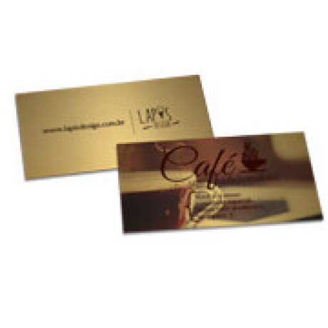 POSTAIS PAPÉIS ESPECIAIS GOLD MASTER 300G SEM VERNIZ 182X102MM Colorido frente e verso - 50 un.