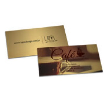 POSTAIS PAPÉIS ESPECIAIS GOLD MASTER 300G SEM VERNIZ 182X102MM Colorido frente e preto e branco verso - 50 un.