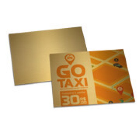 POSTAIS PAPÉIS ESPECIAIS GOLD MASTER 300G SEM VERNIZ 182X153MM Colorido frente - 250 un.