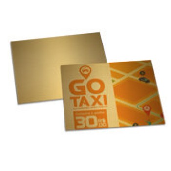 POSTAIS PAPÉIS ESPECIAIS GOLD MASTER 300G SEM VERNIZ 182X153MM Colorido frente - 250 un.